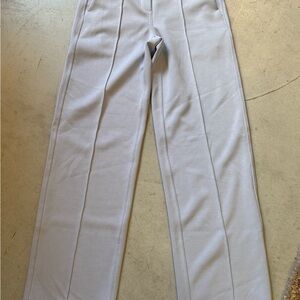 Lululemon light lavender trouser style pants pull on xxxs 00